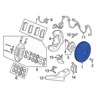 Honda OE - Front Disc Brake Rotor