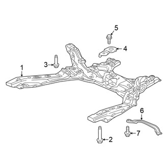 Honda OE - Front Suspension - Suspension Mounting (Type R)