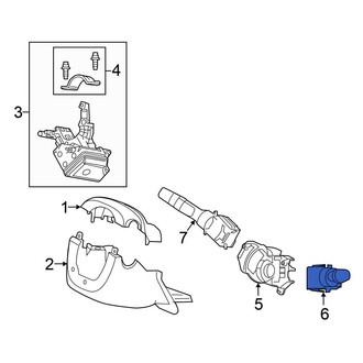 Honda OE - Wiper Switch