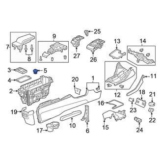 Honda OE - Front Audio Auxiliary Jack