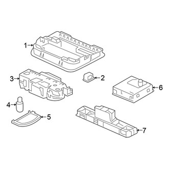 Honda OE - Overhead Console (Type R)