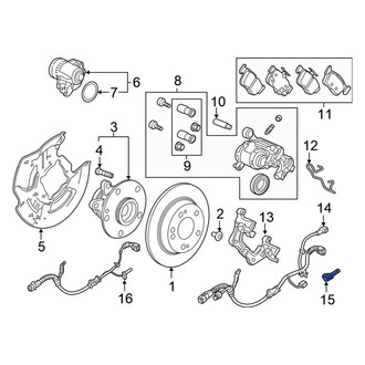 Honda OE - ABS Wheel Speed Sensor