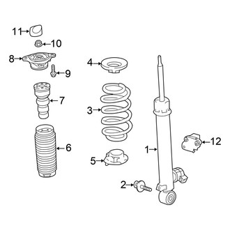 Honda OE - Rear Suspension - Shocks & Components (Type R)