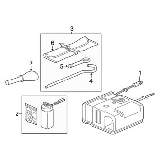Honda OE - Rear Body & Floor - Jack & Components (Type R)