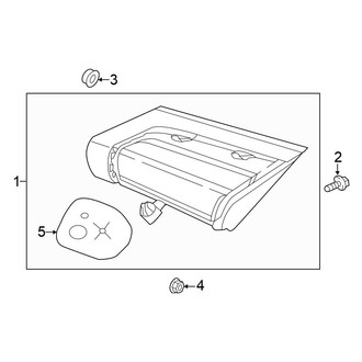 Honda OE - Rear Lamps - Tail Lamps (Type R)