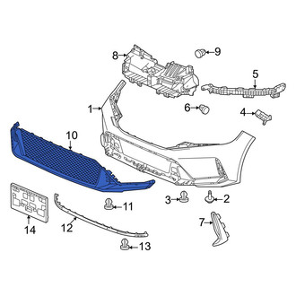 Honda OE - Front Lower Grille