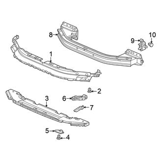 Honda OE - Front Bumper & Grille - Bumper & Components (Bumper Support)