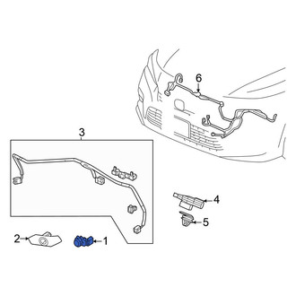 Honda OE - Rear Inner Parking Aid Sensor