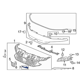 Honda OE - Front Grille Emblem