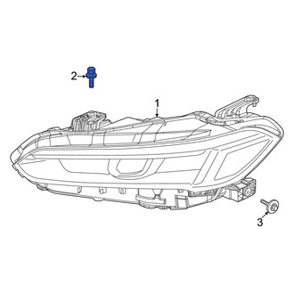 Honda OE - Upper Headlight Mounting Bolt