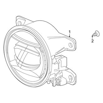 Honda OE - Front Lamps - Fog Lamps (Hatchback)