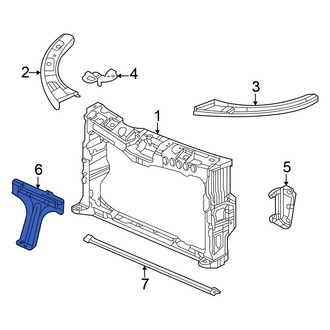 Honda OE - Center Radiator Support Panel Brace