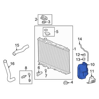 Honda OE - Engine Coolant Reservoir