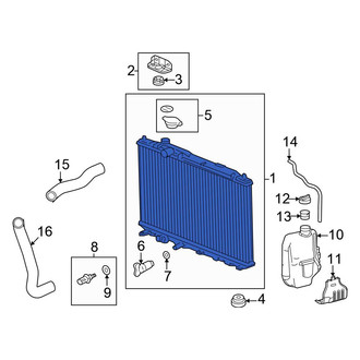 Honda OE - Radiator