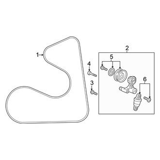 Honda OE - Cooling - Belts & Pulleys (Hatchback)