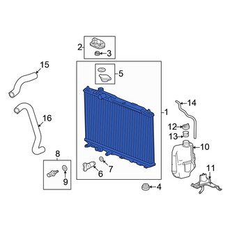 Honda OE - Radiator