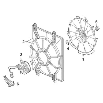 Honda OE - Cooling Fan (Hatchback 1.5L)