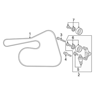 Honda OE - Cooling - Belts & Pulleys