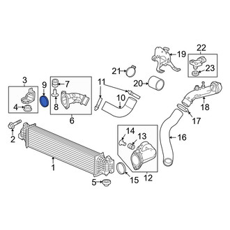 Honda OE - Intercooler Pipe Gasket