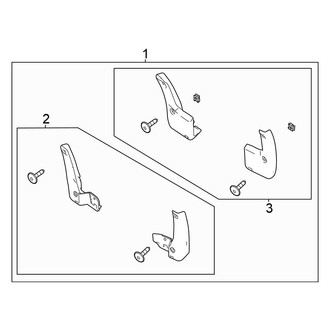 Honda OE - Mud Flap Kit
