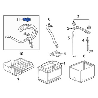 Honda OE - Battery Terminal Cover