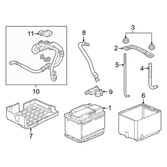 Honda OE - Electrical - Battery (Type R)