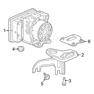 Honda OE - Electrical - ABS Components (Hatchback)