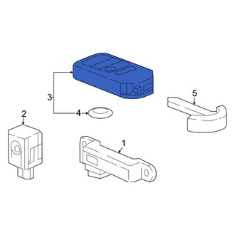 Honda OE - Keyless Entry Transmitter