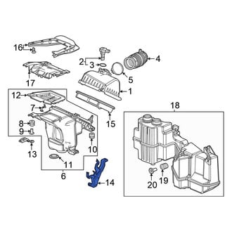 Honda OE - Air Cleaner Bracket