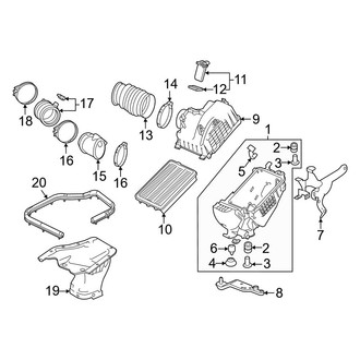 Honda OE - Engine / Transaxle - Air Intake