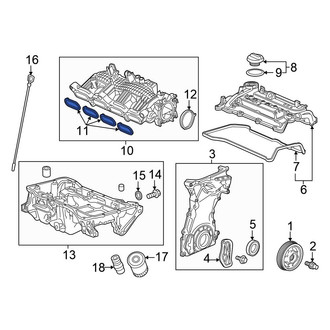 Honda OE - Engine Intake Manifold Gasket