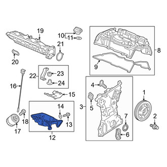 Honda OE - Engine Oil Pan