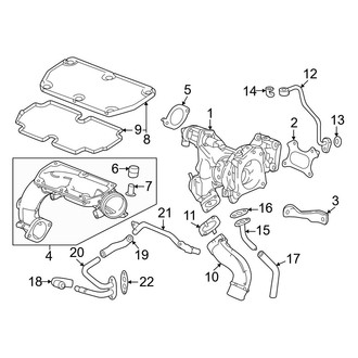 Honda OE - Engine / Transaxle - Turbocharger & Components