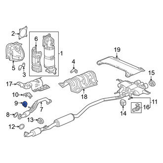 Honda OE - Exhaust System Hanger