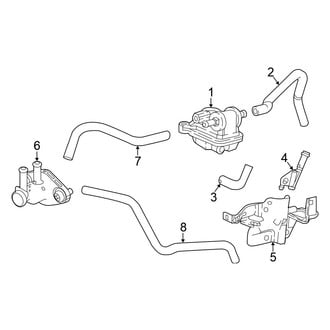 Honda OE - Emission System - Emission Components (Purge Control Valve)