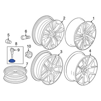 Honda OE - Spare Tire Stud