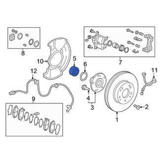Honda OE - Front Wheel Bearing