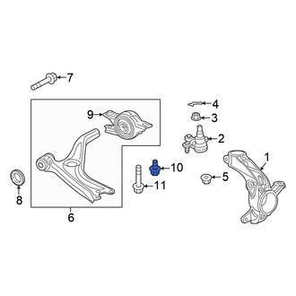 Honda OE - Suspension Control Arm Bolt