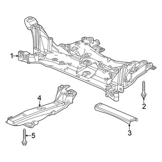 Honda OE - Front Suspension - Suspension Mounting (Hatchback)