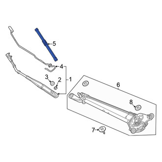 Honda OE - Front Left Wiper Blade
