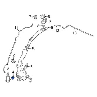 Honda OE - Windshield Washer Pump Grommet
