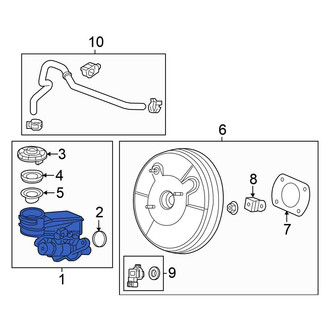Honda OE - Brake Master Cylinder