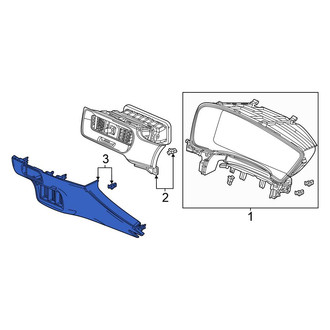 Honda OE - Left Instrument Panel Trim Panel