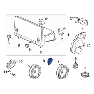 Honda OE - Center Rear Speaker