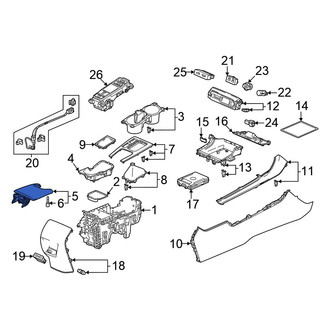 Honda OE - Console Armrest