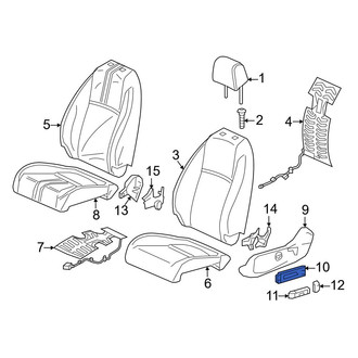 Honda OE - Front Left Power Seat Switch
