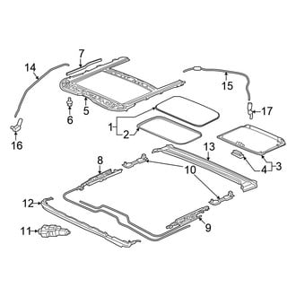 Honda OE - Roof - Sunroof (With Sunroof), (Hatchback)