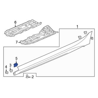 Honda OE - Rocker Panel Molding Clip