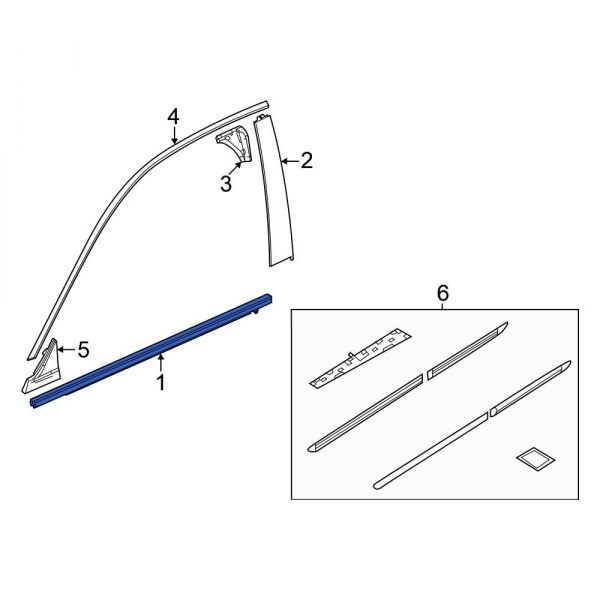 Door Belt Molding