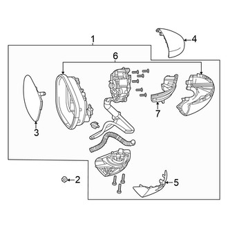 Honda OE - Front Door - Outside Mirrors (With Signal Lamp), (Sport Touring)